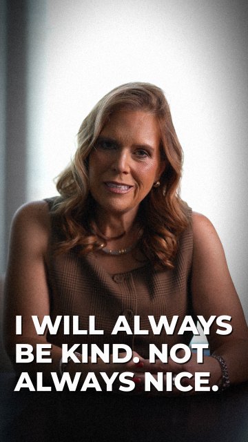 Thumbnail: I WILL ALWAYS BE KIND. NOT ALWAYS NICE.